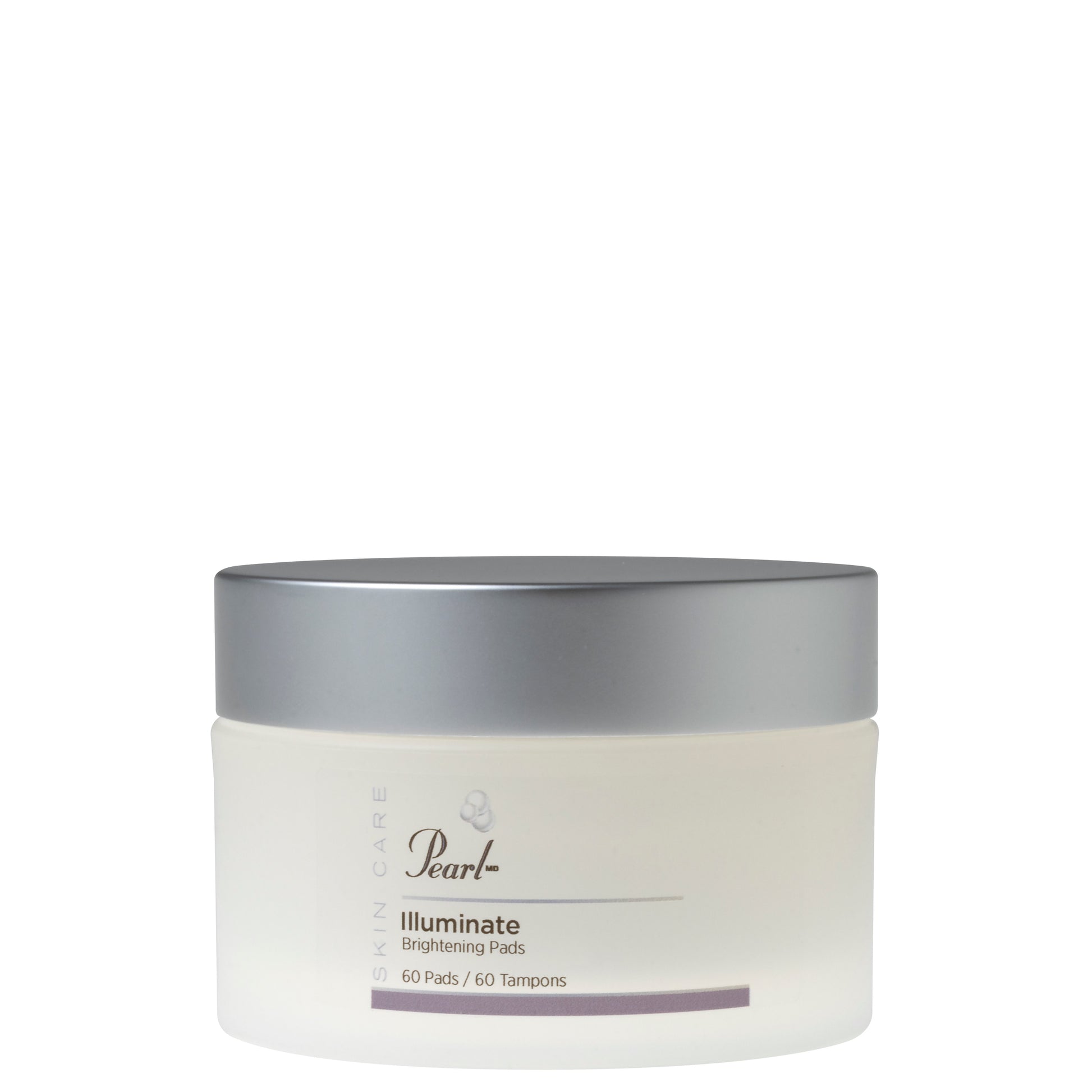 PearlMD Skincare Illuminate Pads contain a powerful combination of three potent ingredients: azaleic, lactic and phytic acids to brighten the skin. As an ideal boost to any treatment regimen, these pads brighten and exfoliate the skin. The easy-to-apply pad enables uniform application and portability for travel and on-the-go use and are ideal for diminishing the appearance of wrinkles.