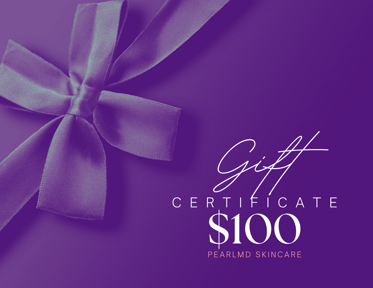 PearlMD Skincare Gift Card