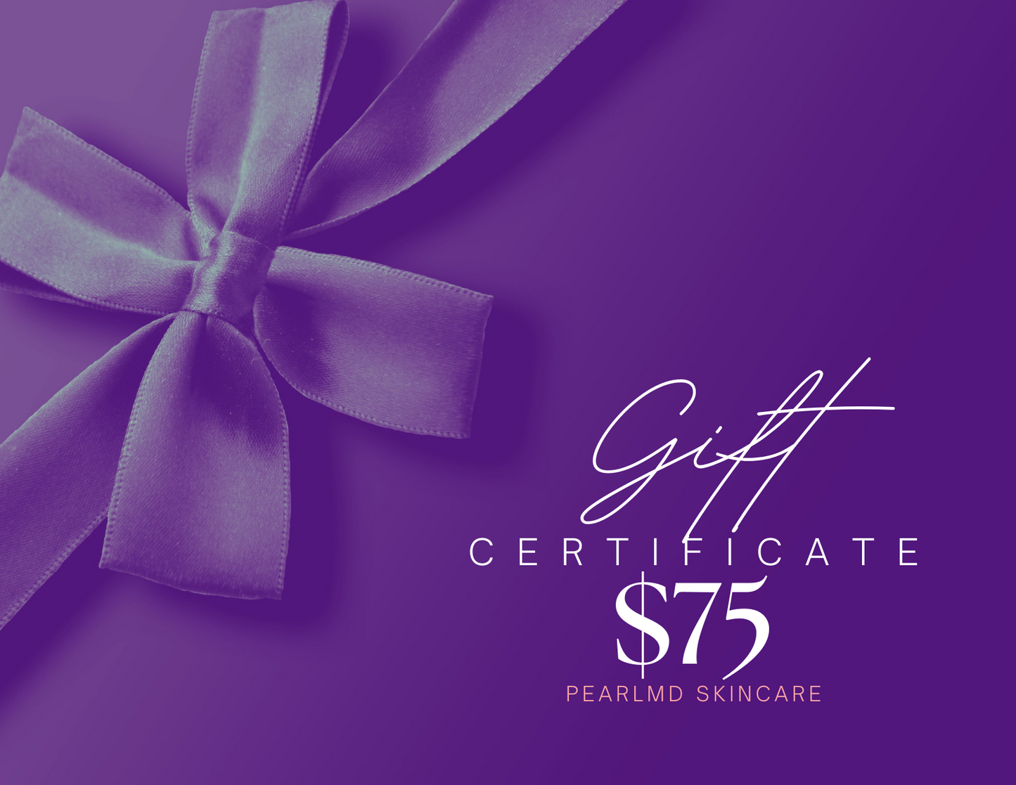PearlMD Skincare Gift Card