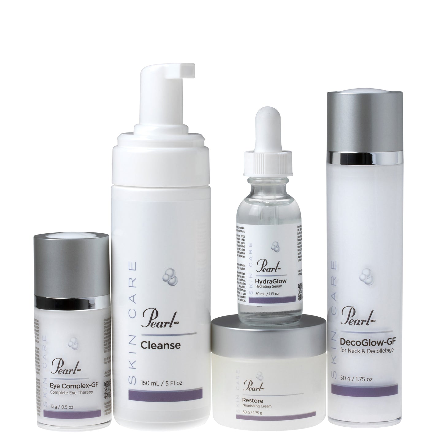 PearlMD Skincare Ageless Skin kit is designed to address signs of aging in the skin and restore moisture and hydration
