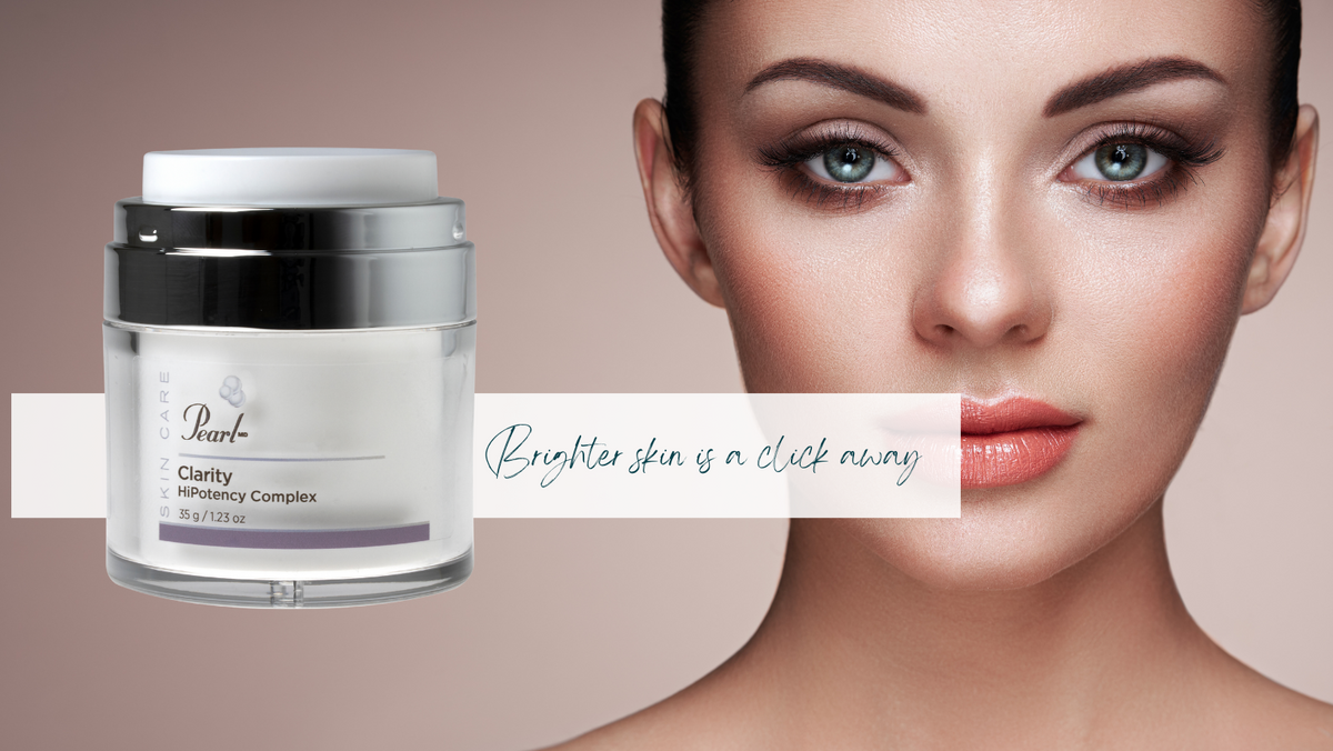 PearlMD skincare routine promotional banner