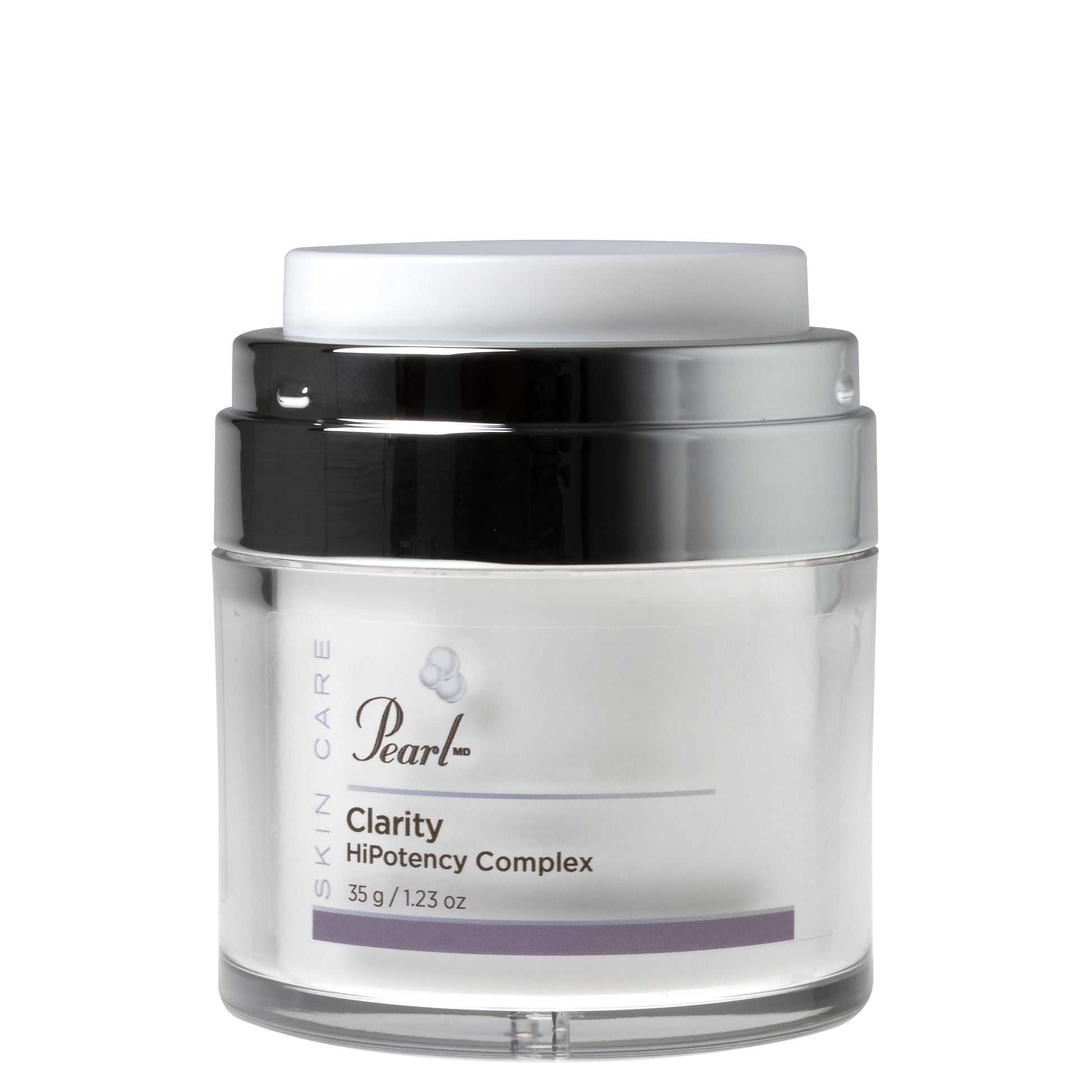 PearlMD Skincare Clarity HiPotency Complex our most potent skin brightener custom formulated with Arbutin combined with Kojic acid and natural anti-oxidants. Combines perfectly with our Bright Skin Kit and in-office treatments like our Pearl Laser Peel. Should be used with Protect for sun protection